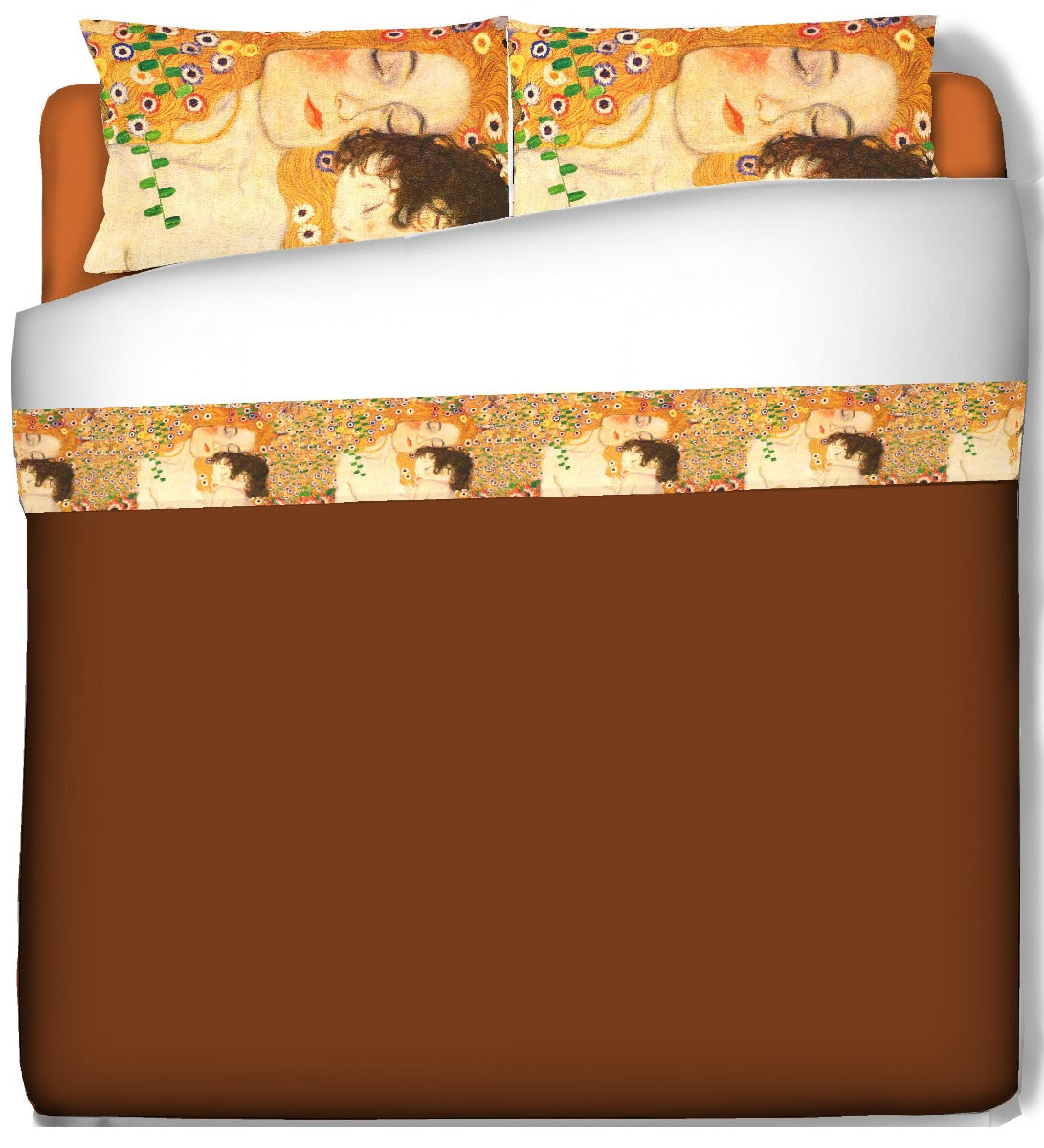 Sheets with pillowcases - Klimt - The Mother