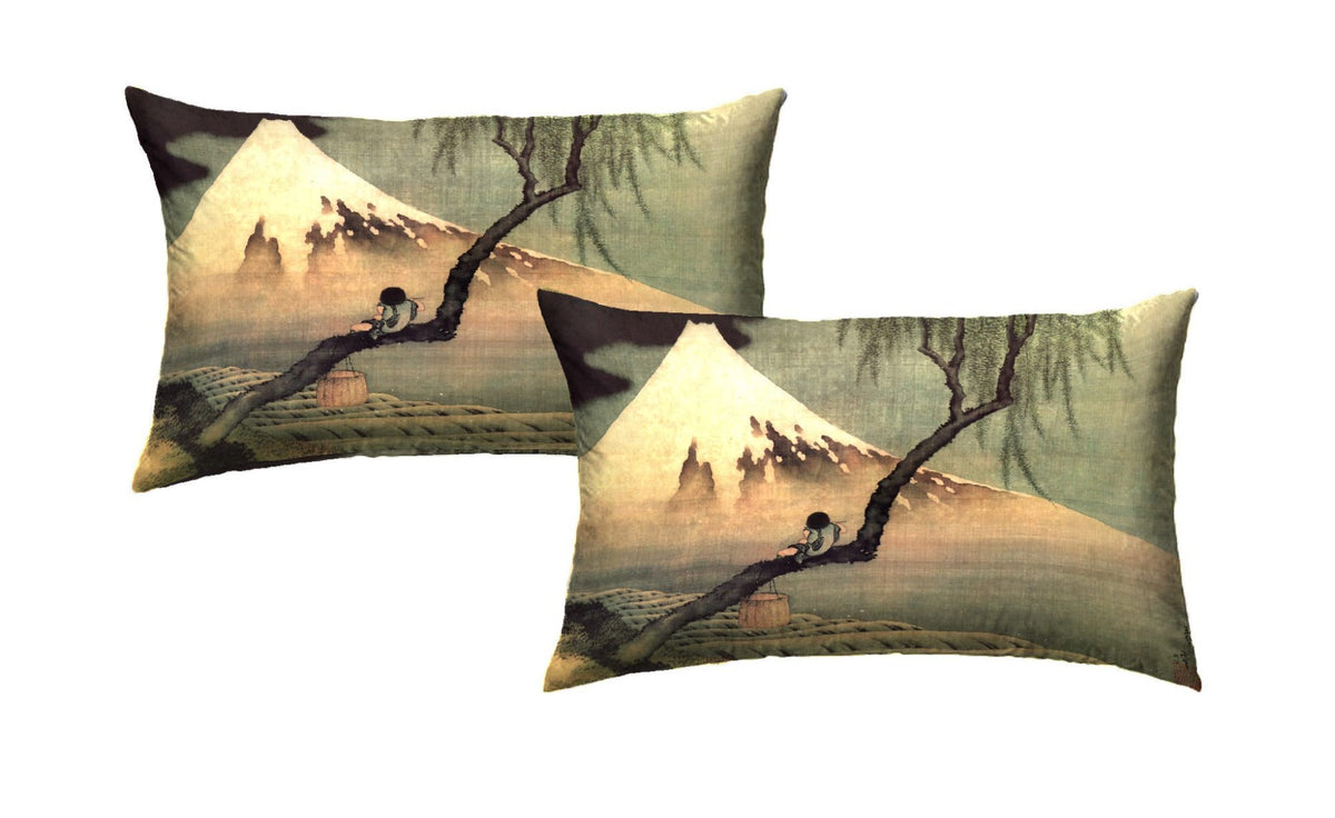 Federe Letto   Hokusai   Boy on a tree