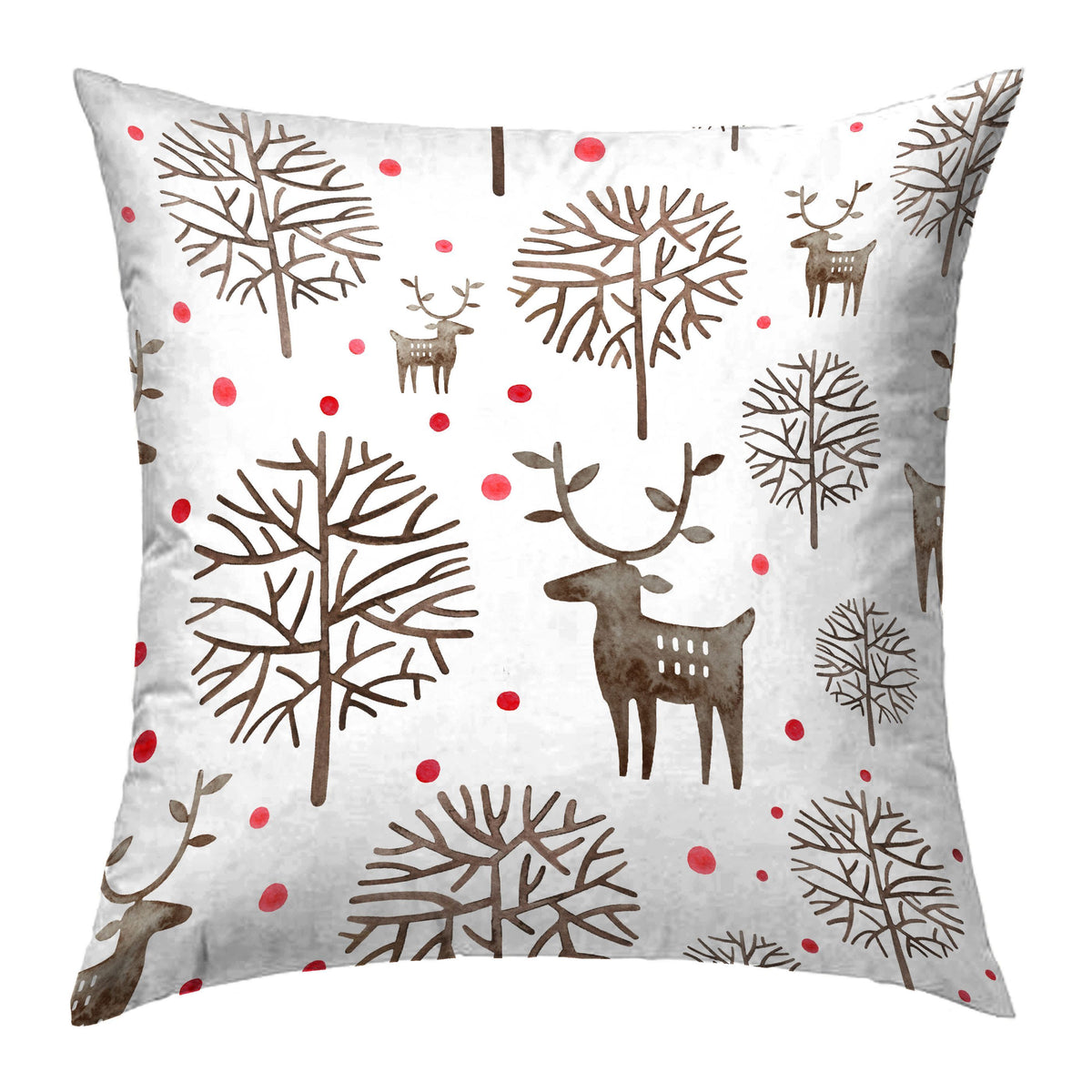 Cuscino Arredo cm. 40x40 - BOSCO DI RENNE