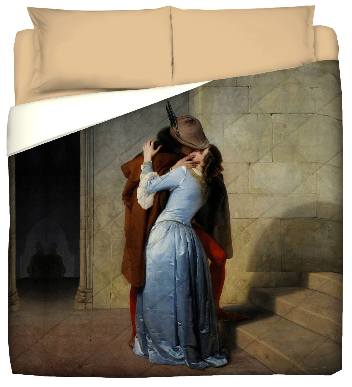 Trapunta Invernale - HAYEZ - IL BACIO