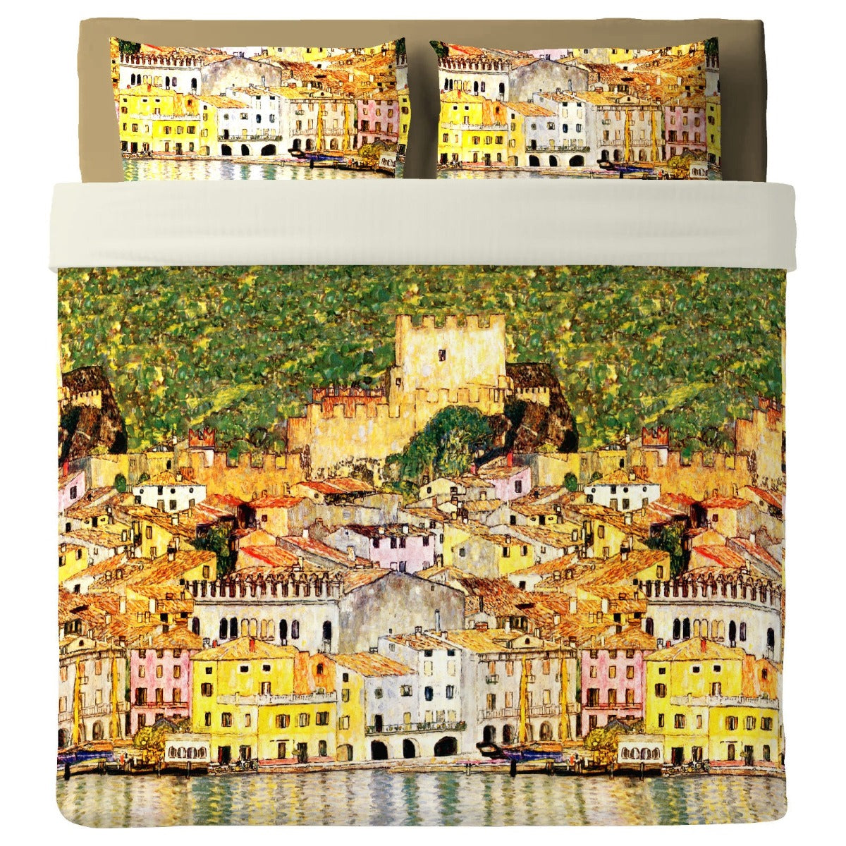 Lenzuolo Copriletto con federe   Klimt - Malcesine