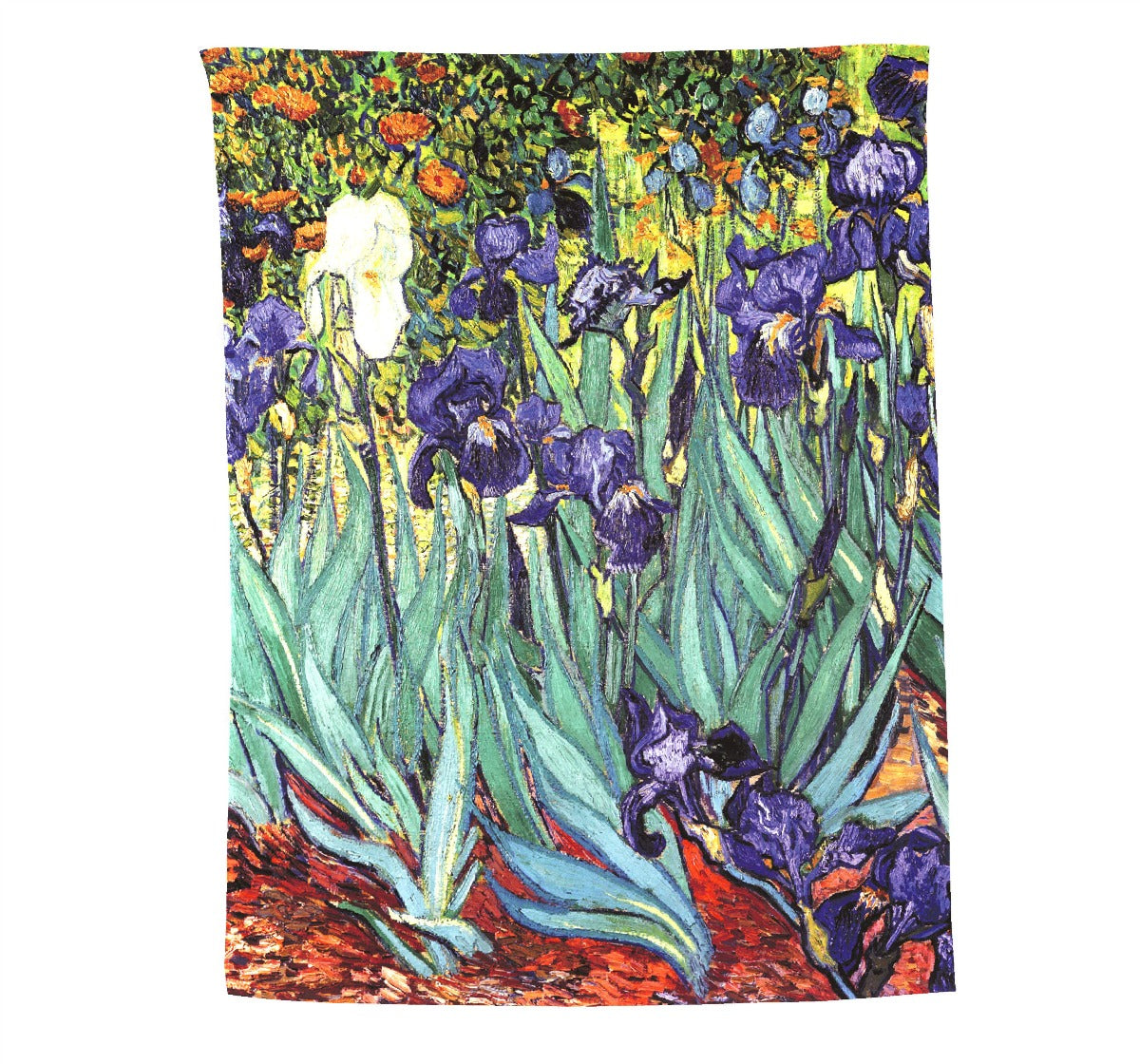 Plaid - Van Gogh - Iris
