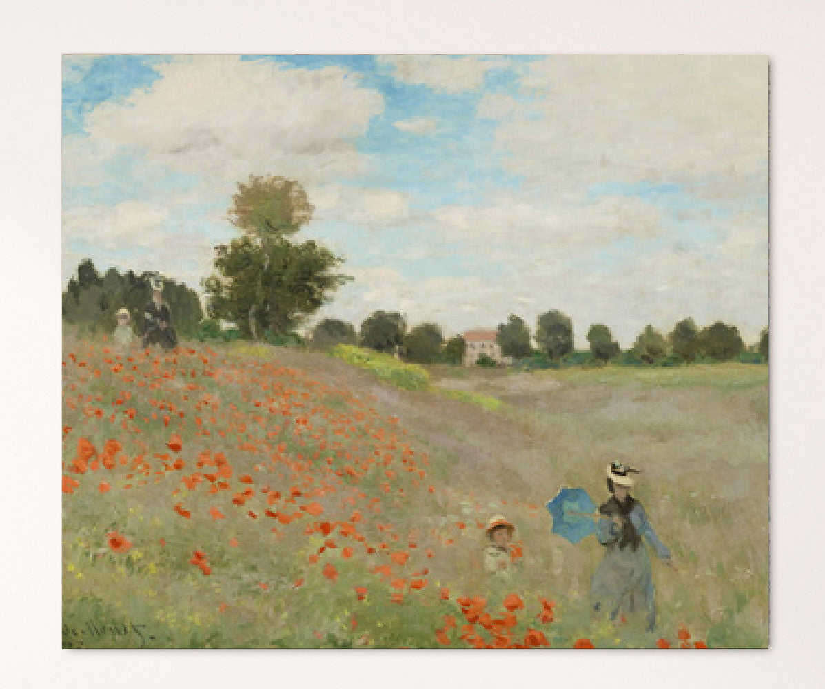 Pannello Arredo   Monet Campo di papaveri