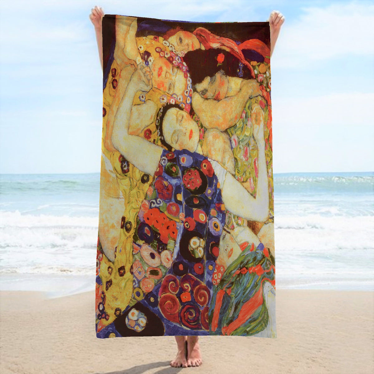 Telo mare - Klimt - Donne