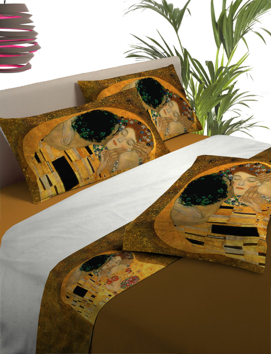 Completo Letto Matrimoniale Caldo Cotone Sybil SOMMA | LENZUOLA FLA - Foto 3