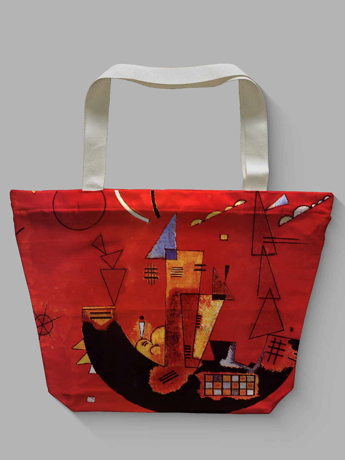 Borsa tessile con cerniera - KANDINSKY - RED UNIVERSE