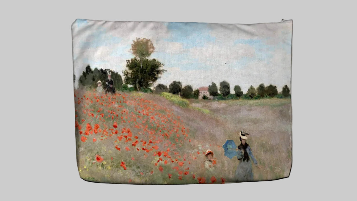 Maxi Pochette Portatutto - CAMPO DI PAPAVERI