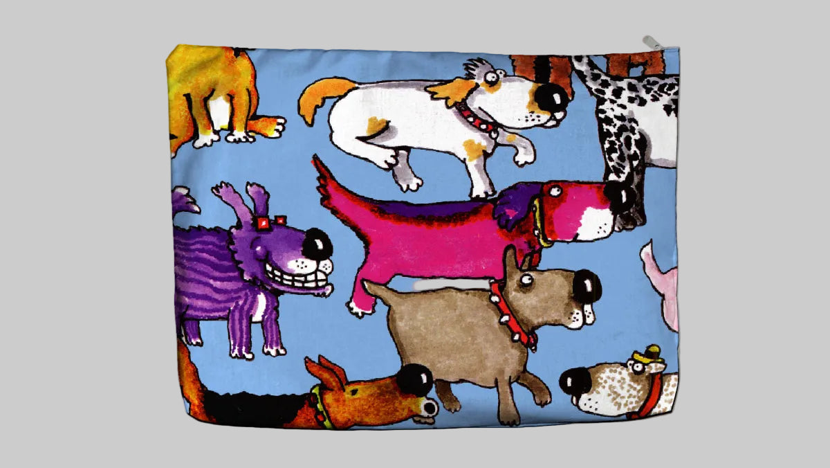 Maxi Pochette Portatutto - CANI STRANI