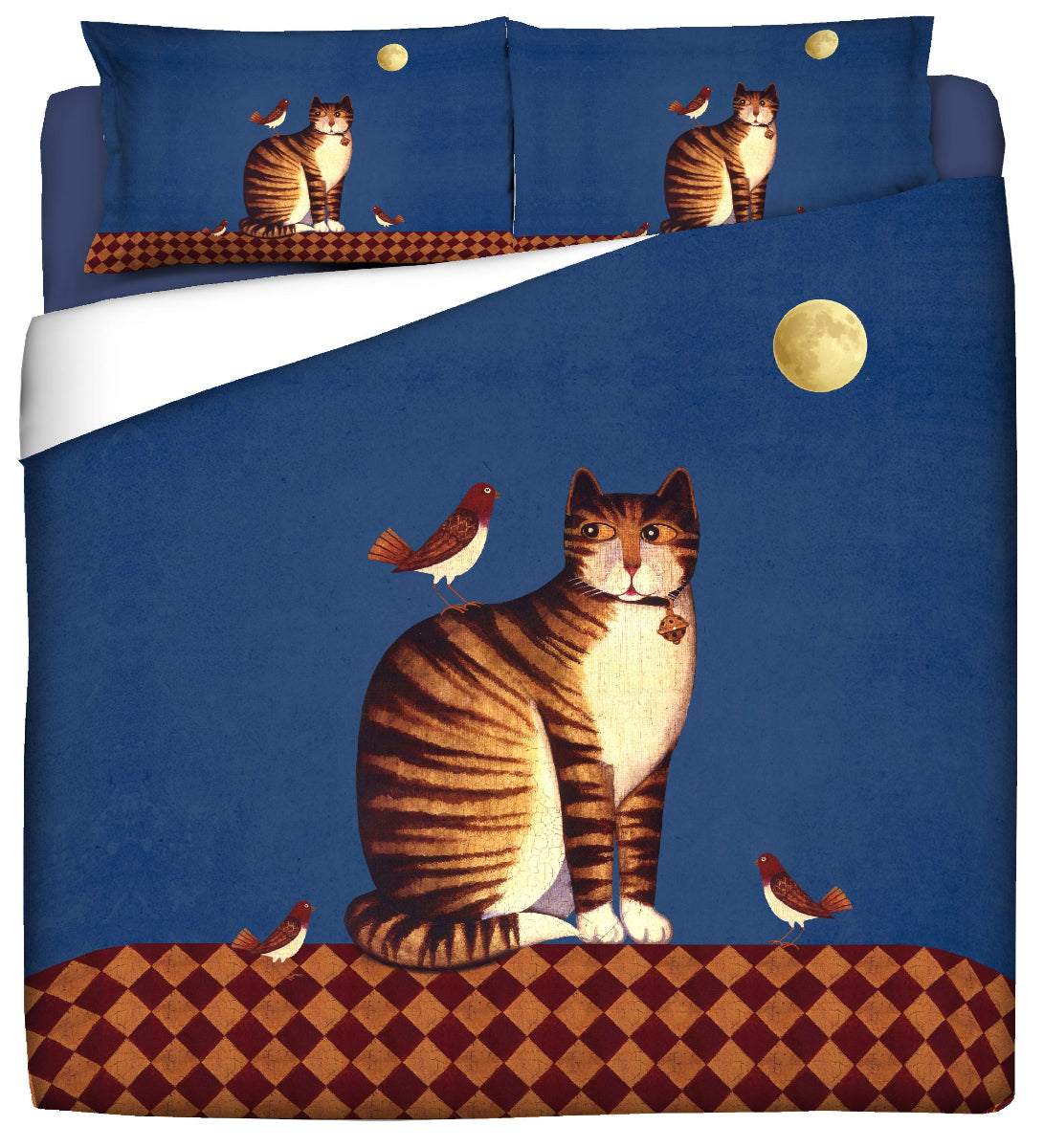 Duvet cover with pillowcases - Funny Bed - Strange Dogs