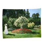 Plaid - Monet - Signora in giardino