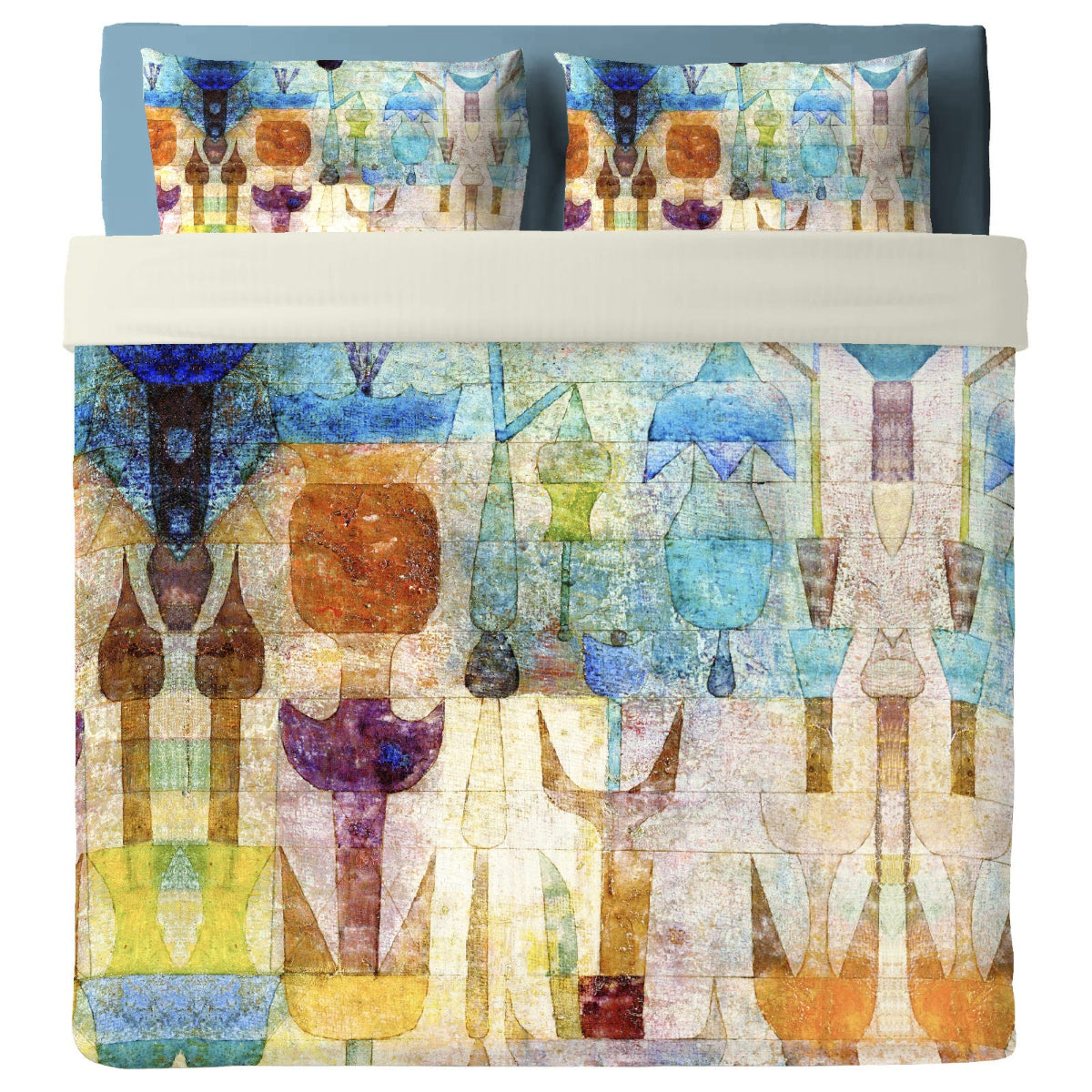 Bedsheet with My Way pillowcases