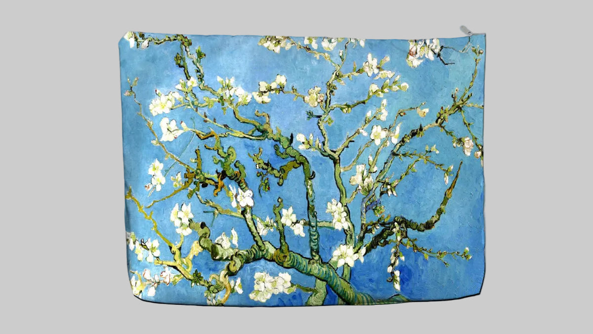 Maxi Pochette Portatutto - MANDORLO IN FIORE