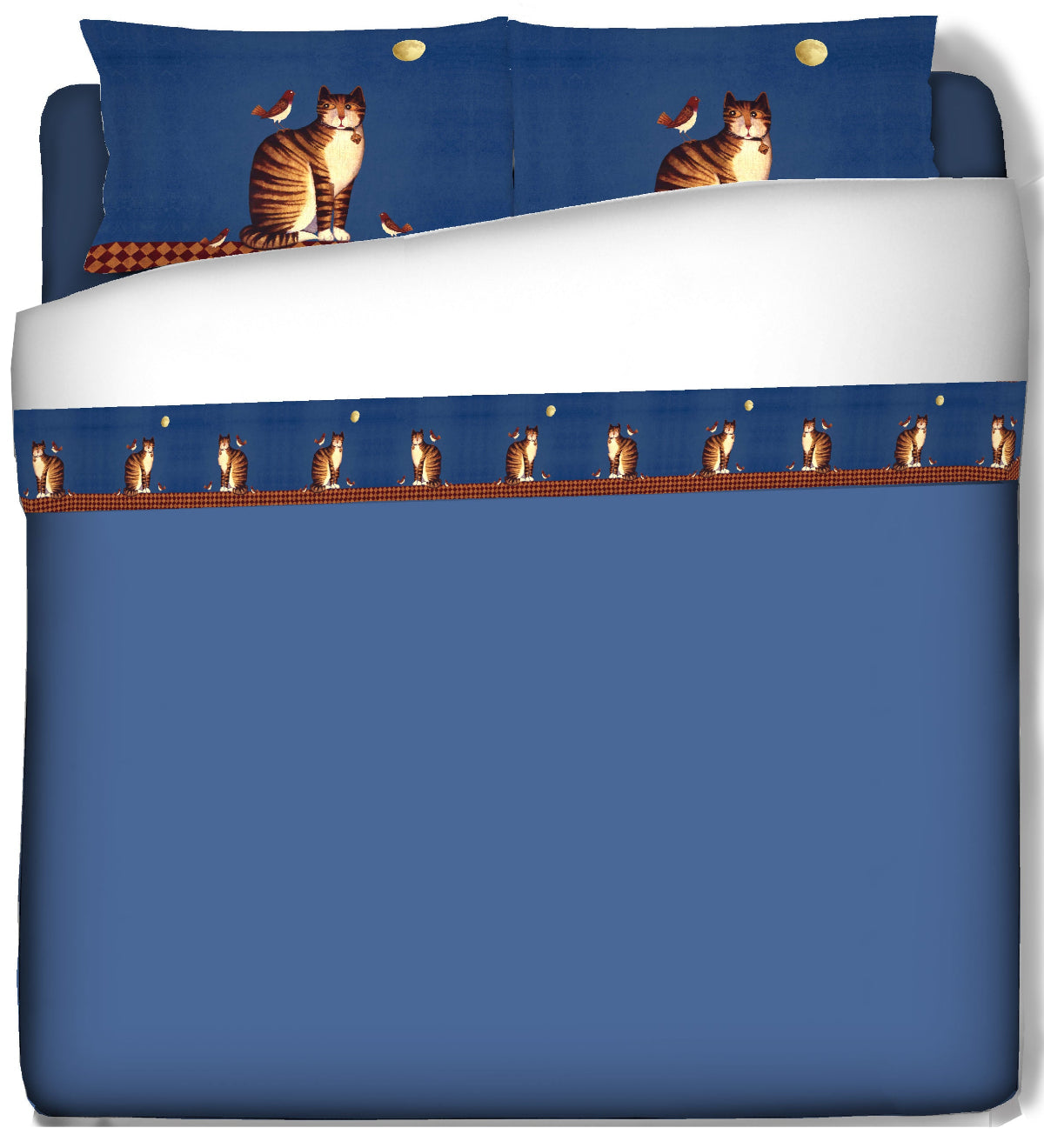 Sheets with pillowcases - Funny Bed - Strange Dogs