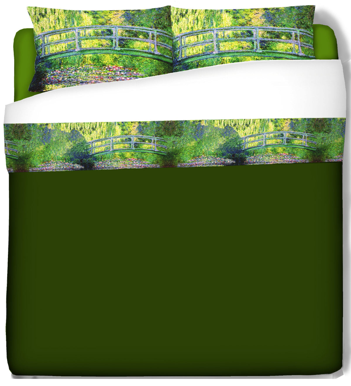 Sheets with pillowcases - Japanese Monet-Ponte