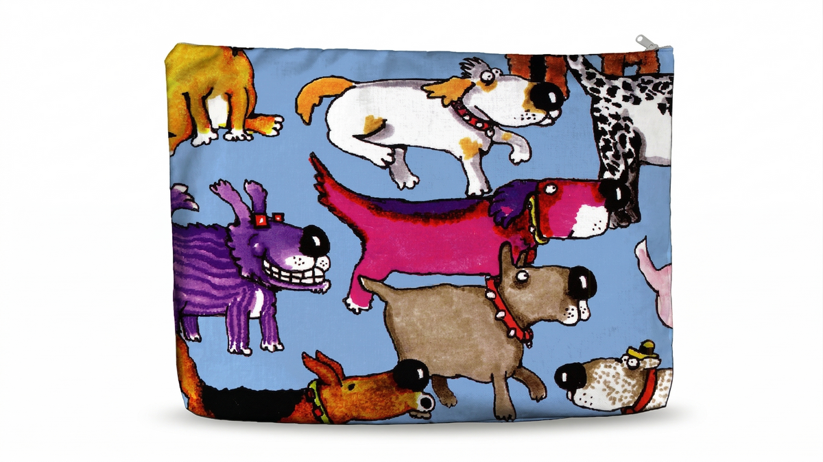 Maxi Pochette Portatutto - CANI STRANI