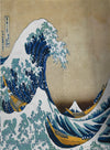 Plaid - Hokusai - La Grande Onda