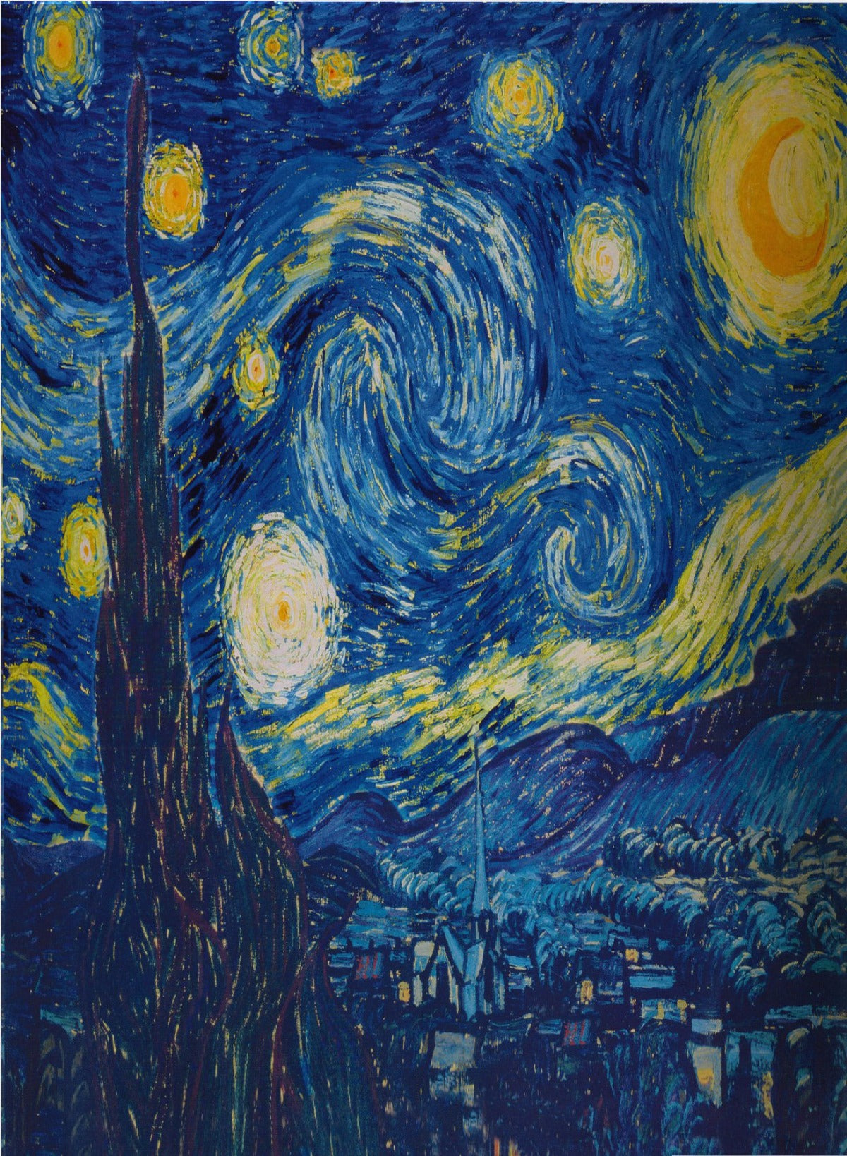 Plaid - Van Gogh - Notte Stellata