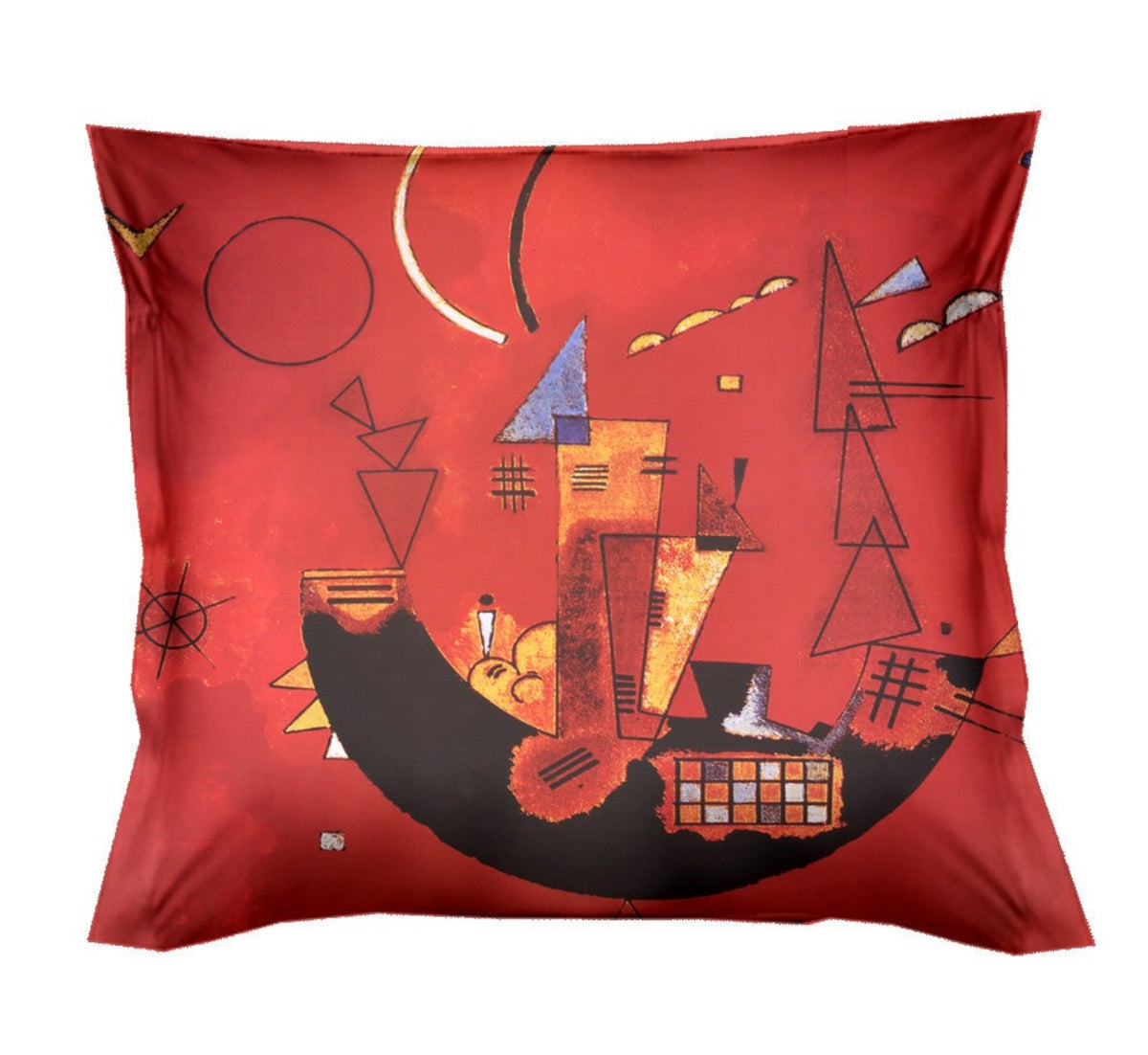Furniture Cushion 40x40cm - Kandinsky- Red Universe