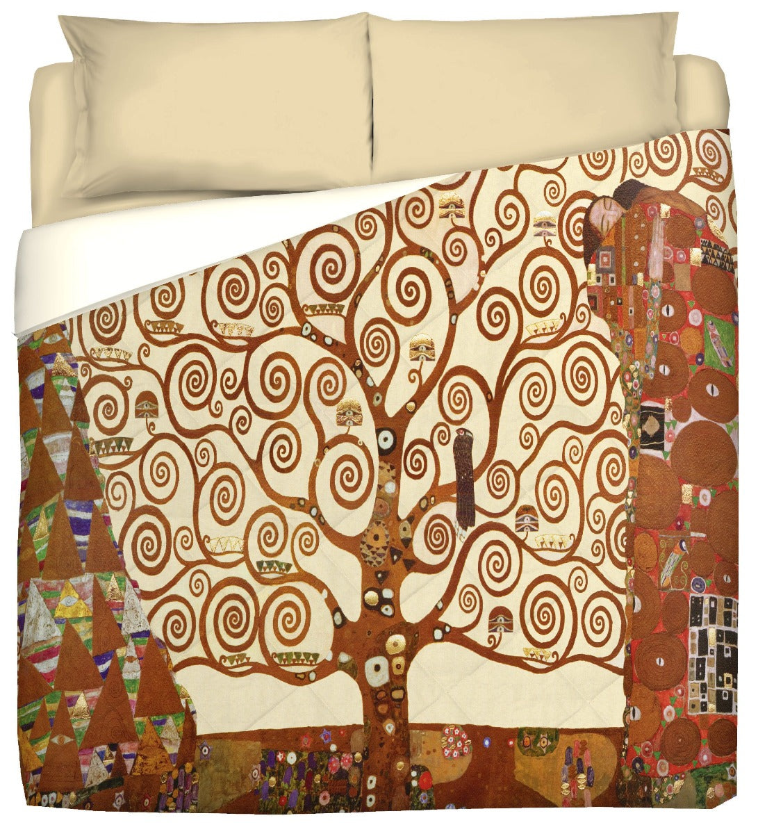 Light quilt - Klimt - Tree of Life