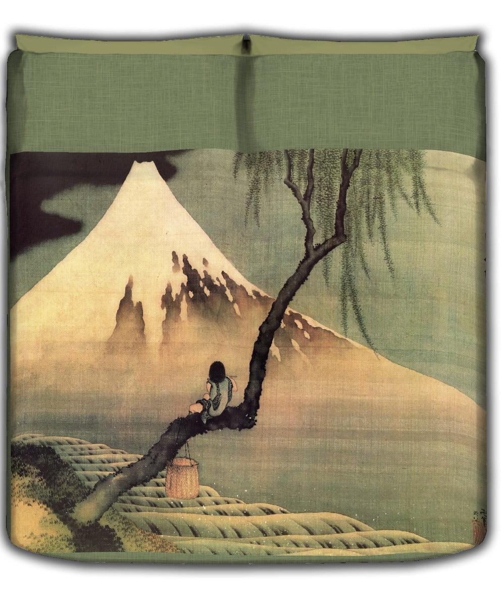 Mezzero - Hokusai Furniture Cover - Boy on the tree