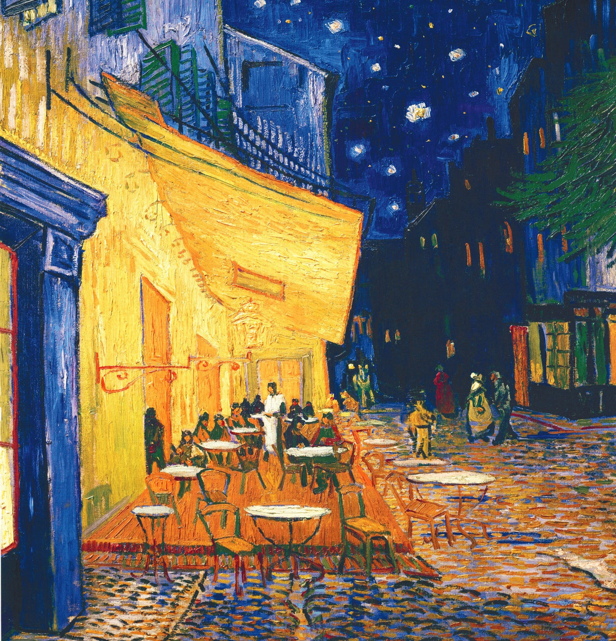 Copripiumino con federe - Van Gogh-Caffè ad Arles