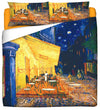 Duvet cover with pillowcases - Van Gogh-Coffee in Arles