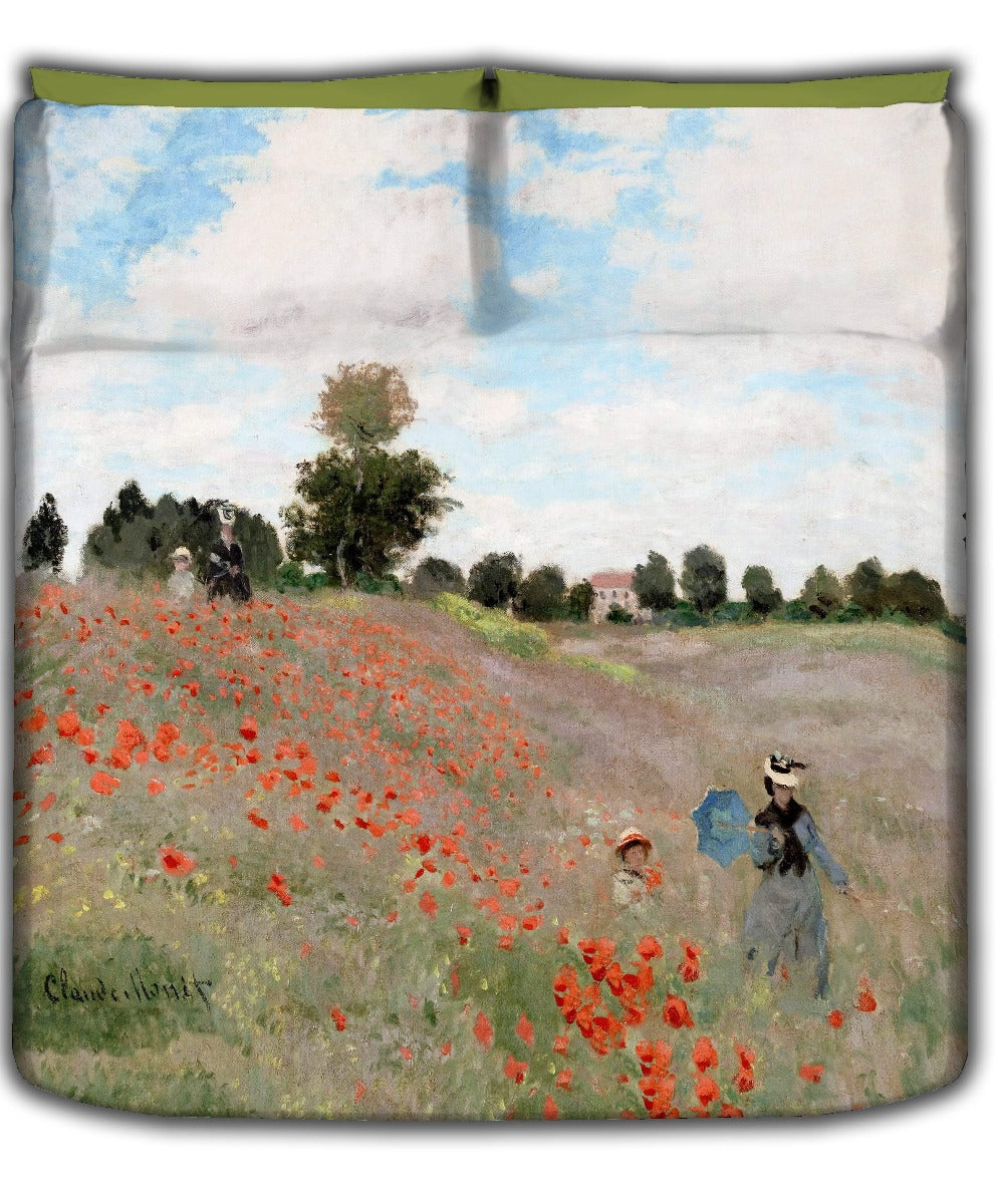 Mezzero - Monet Furnishing Cloth - Field of Poppies