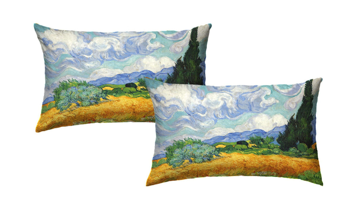 Bed pillowcases - Van Gogh-Wheatfield