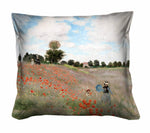 Couple Cushion Covers Monet Poppy Field