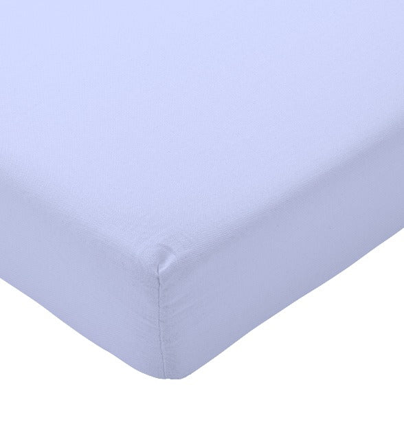 Fitted sheet - Solid Color - Light Blue