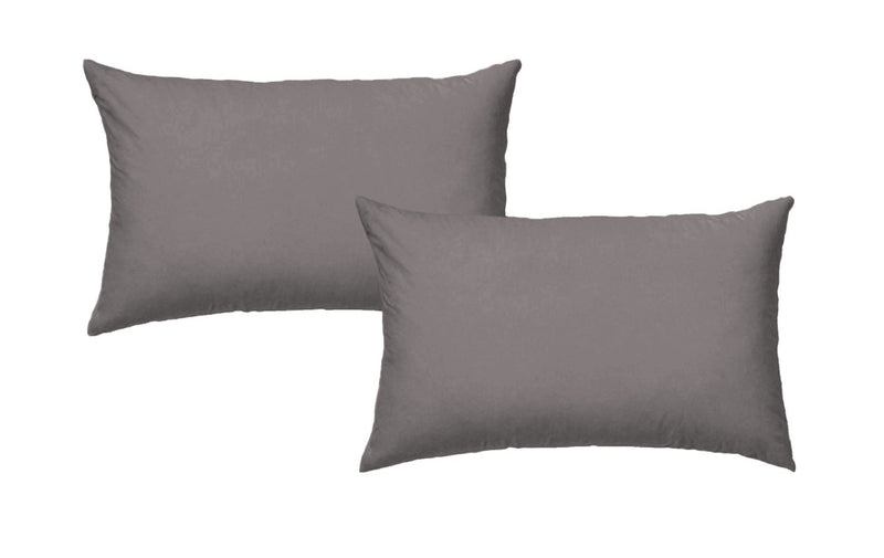 White Plain Bed Pillowcases