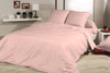 Duvet cover with pillowcases - Plain Pink