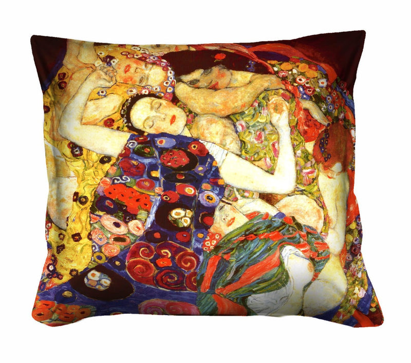 Coppia Fodere per Cuscino Arredo - Klimt - Donne