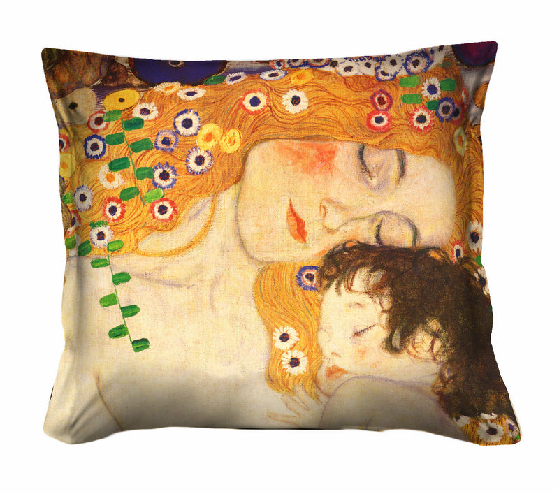 Decorative Cushion 40x40cm - Klimt - The Mother