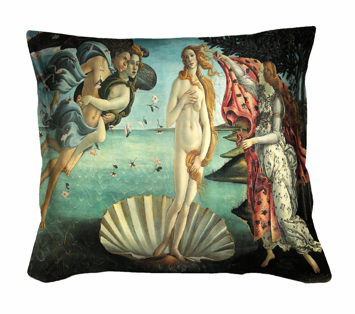 Cuscino Arredo 40x40cm - Botticelli - La nascita di Venere