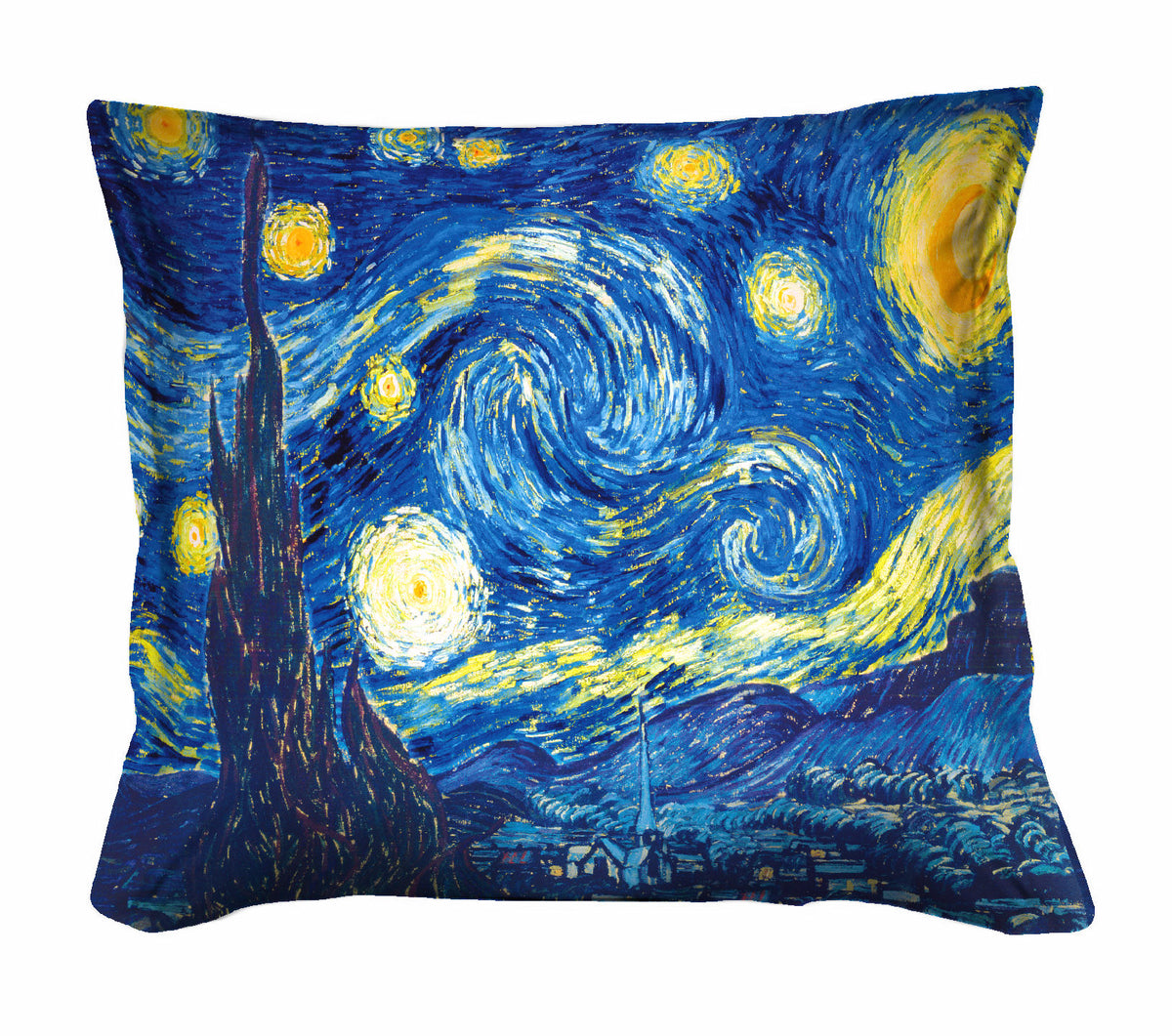 Cuscino Arredo 40x40cm   Van Gogh   Notte Stellata