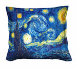 Coppia Fodere per Cuscino Arredo - Van Gogh-Notte Stellata