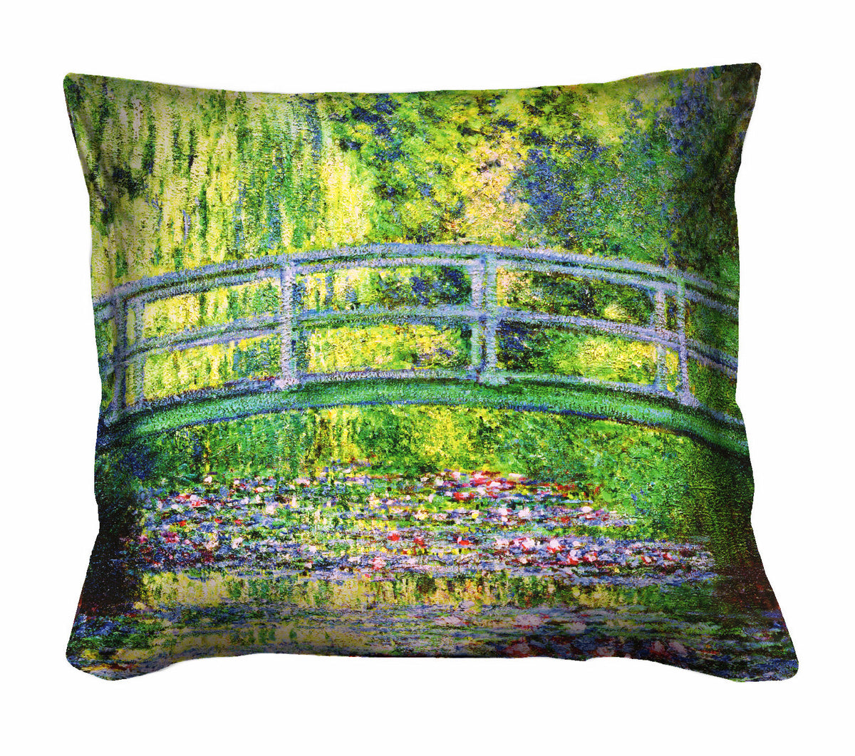 Decorative Cushion 40x40cm - Japanese Monet-Bridge