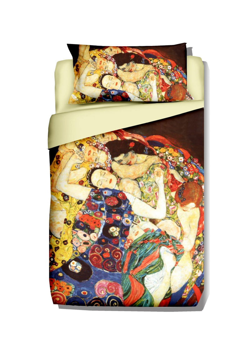 Copripiumino con federe - Klimt - Donne
