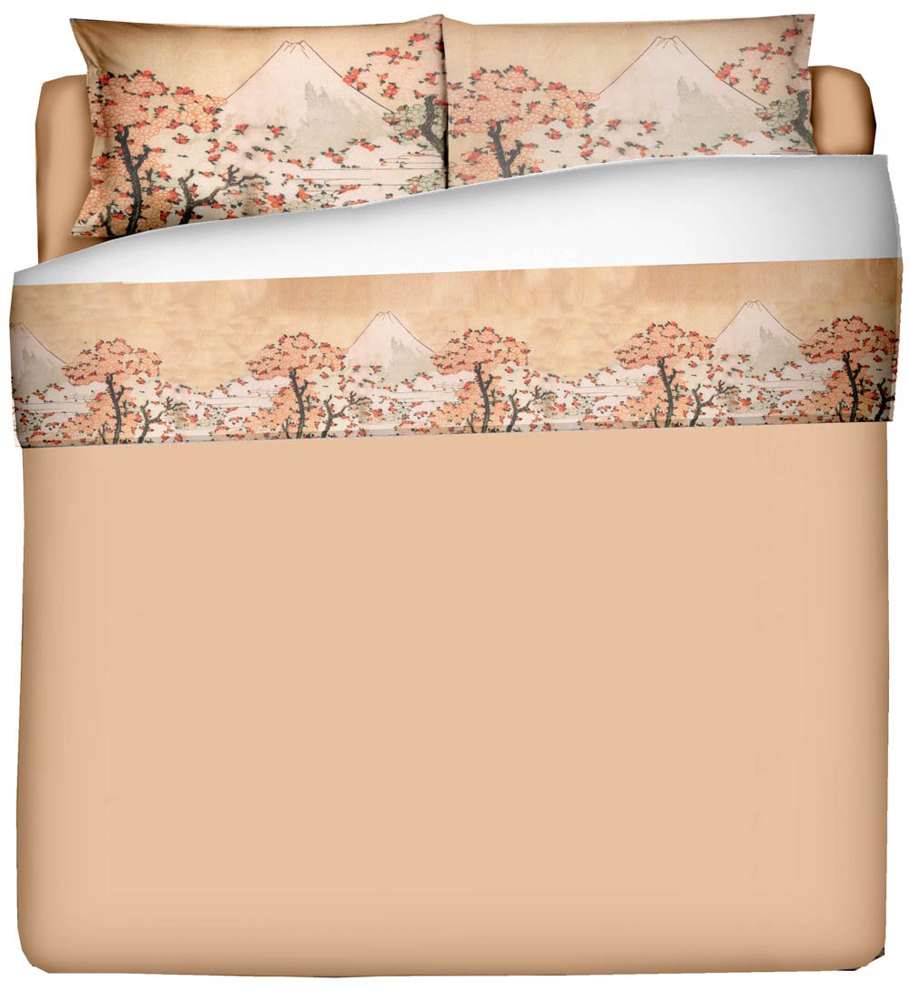Sheets with pillowcases - Japan Mania - Fuji
