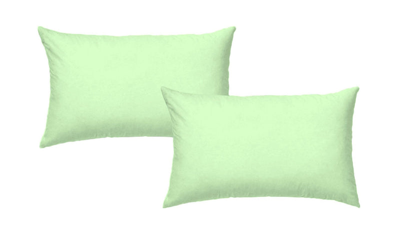 Plain Green Water Bed Pillowcases