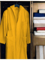Terry bathrobe - Yellow