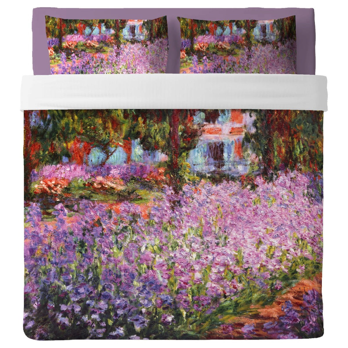 Bedsheet with pillowcases Monet - The artist's garden