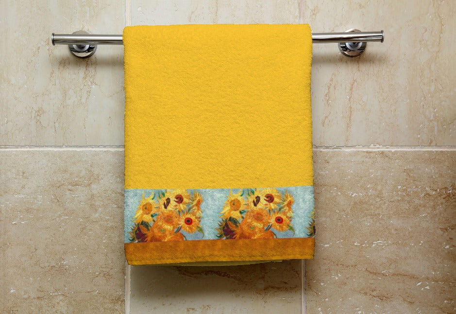 Shower towel - VAN GOGH - I GIRASOLI