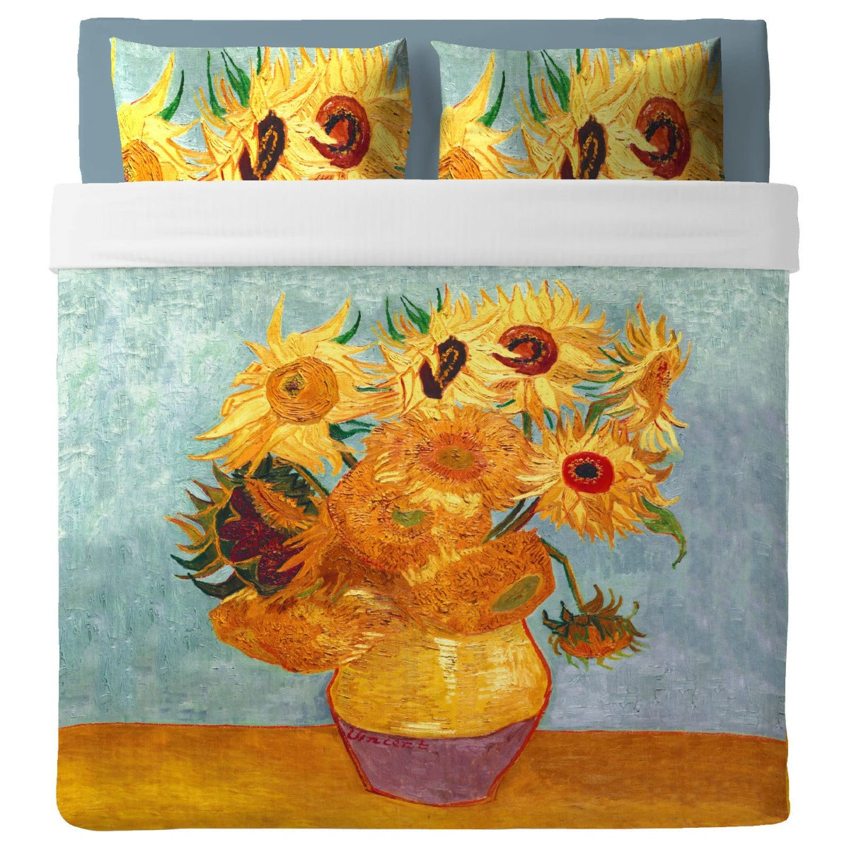 Bedsheet with pillowcases Van Gogh - I Girasoli