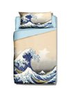 Duvet cover with pillowcases - Hokusai-The great wave of Kanagawa