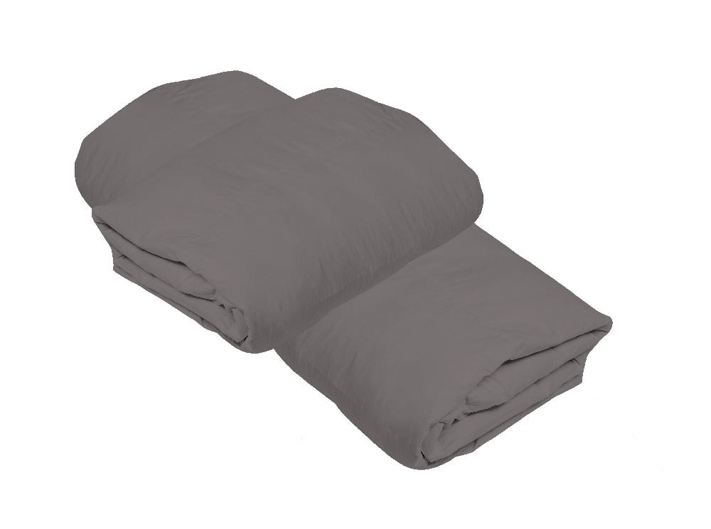 Fitted sheet - Solid Color - Pearl gray