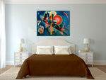 Pannello Arredo - Kandinsky - In Blu