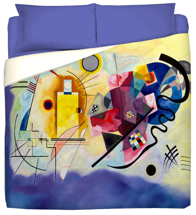 Trapuntino leggero - Kandinsky- Giallo Rosso Blu