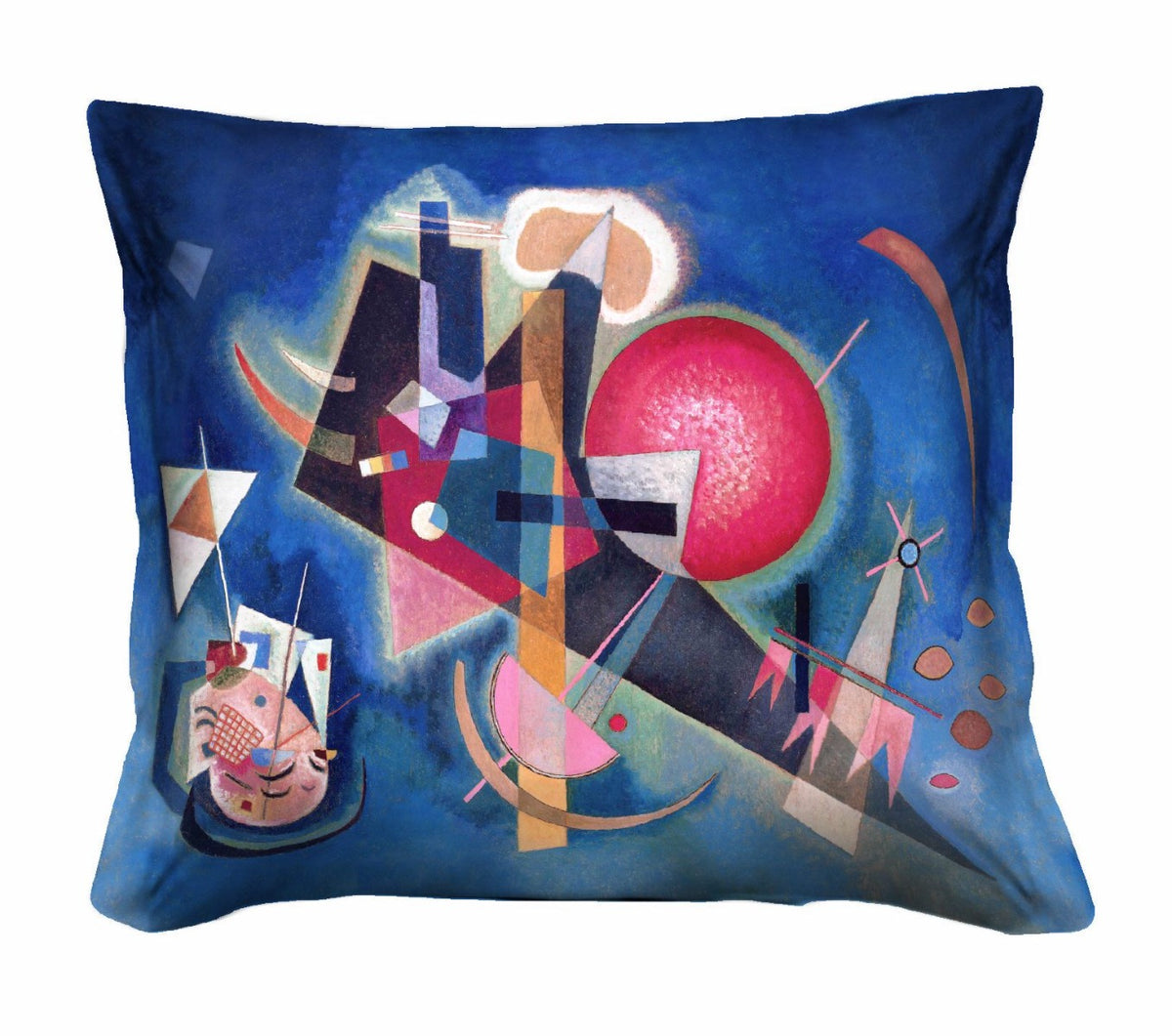 Kandinsky Throw Pillow 40x40cm In Blue